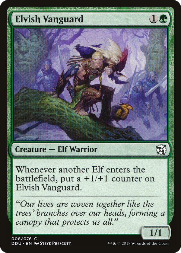 Elvish Vanguard (ddu)