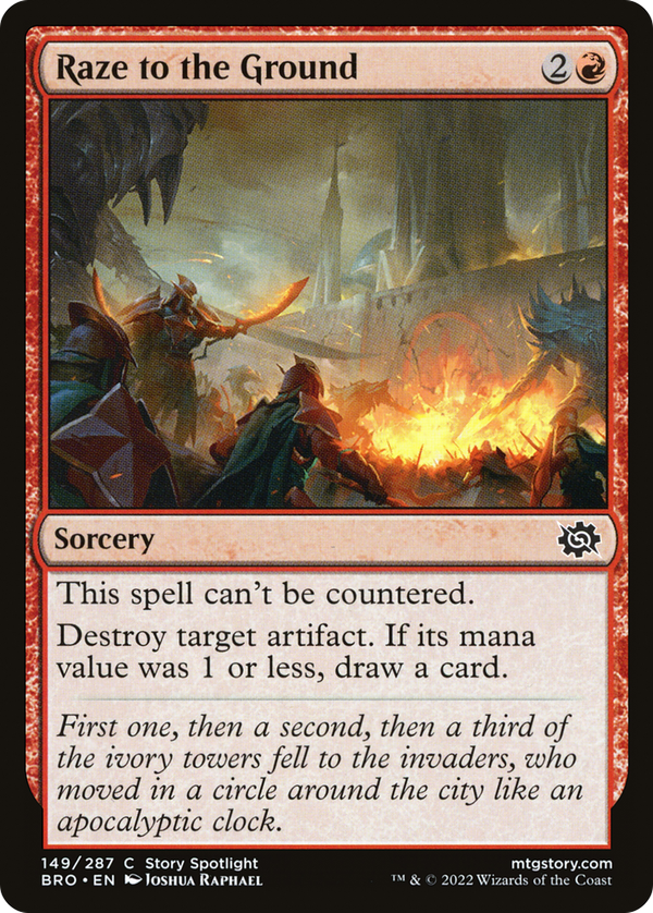 Raze to the Ground (bro)
