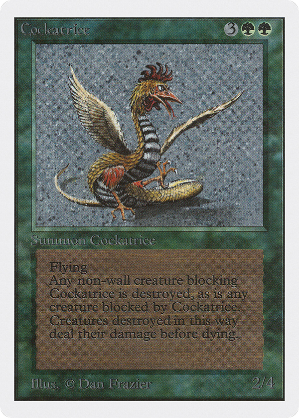 Cockatrice (2ed)