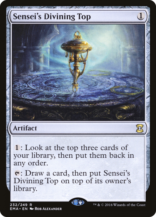 Sensei's Divining Top (ema)