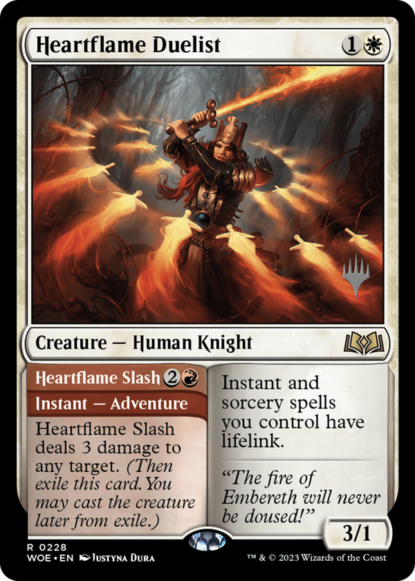 Heartflame Duelist // Heartflame Slash (pwoe)