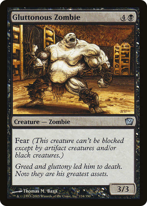 Gluttonous Zombie (9ed)