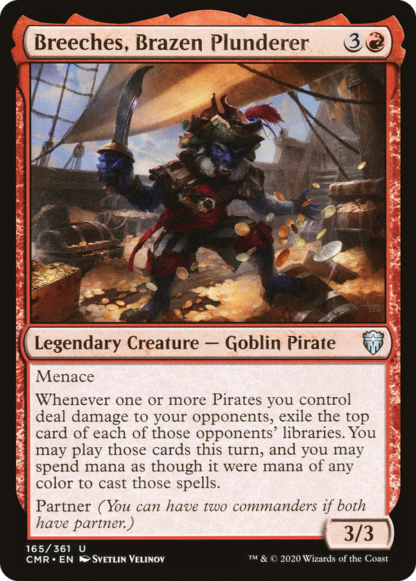 Breeches, Brazen Plunderer (cmr)
