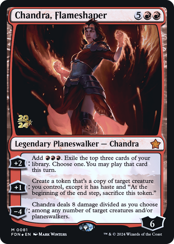 Chandra, Flameshaper (pfdn)