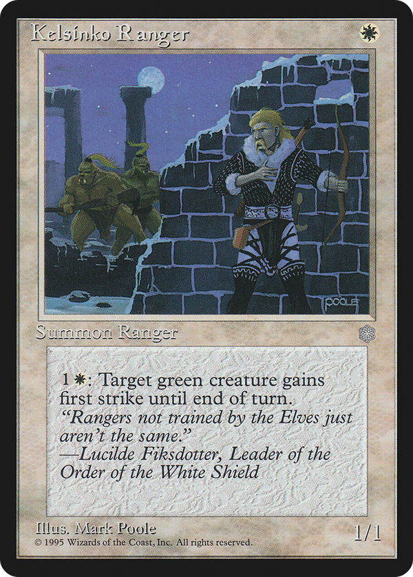 Kelsinko Ranger (ice)