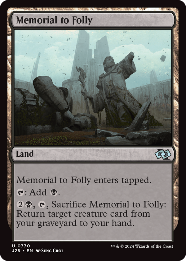 Memorial to Folly (j25)