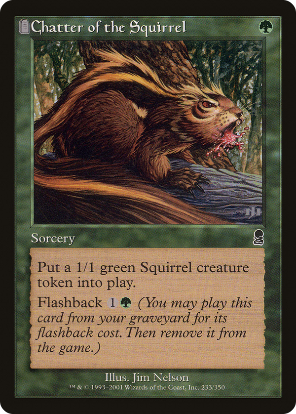 Chatter of the Squirrel (ody)