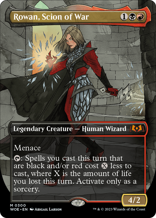 Rowan, Scion of War (woe)
