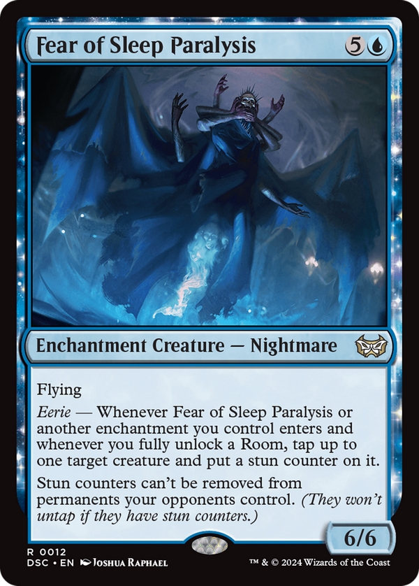 Fear of Sleep Paralysis (dsc)