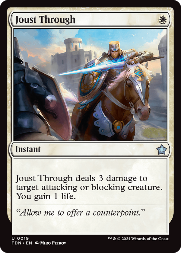 Joust Through (fdn)