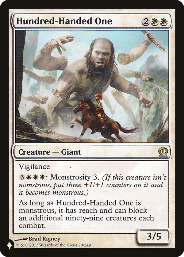 Hundred-Handed One (plst)
