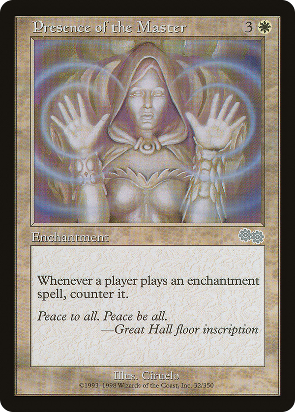Presence of the Master (usg)