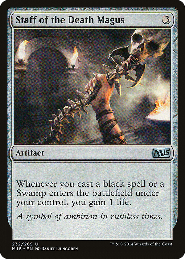 Staff of the Death Magus (m15)