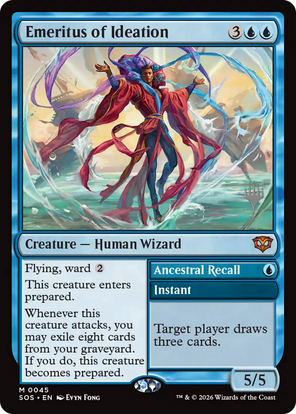 Emeritus of Ideation // Ancestral Recall (psos)