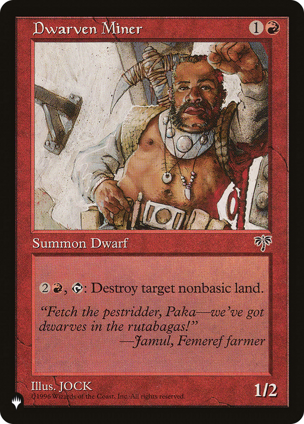 Dwarven Miner (plst)
