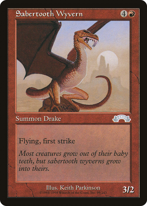 Sabertooth Wyvern (exo)