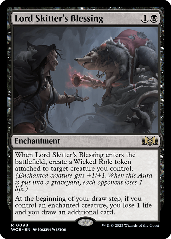 Lord Skitter's Blessing (woe)