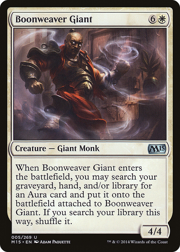 Boonweaver Giant (m15)