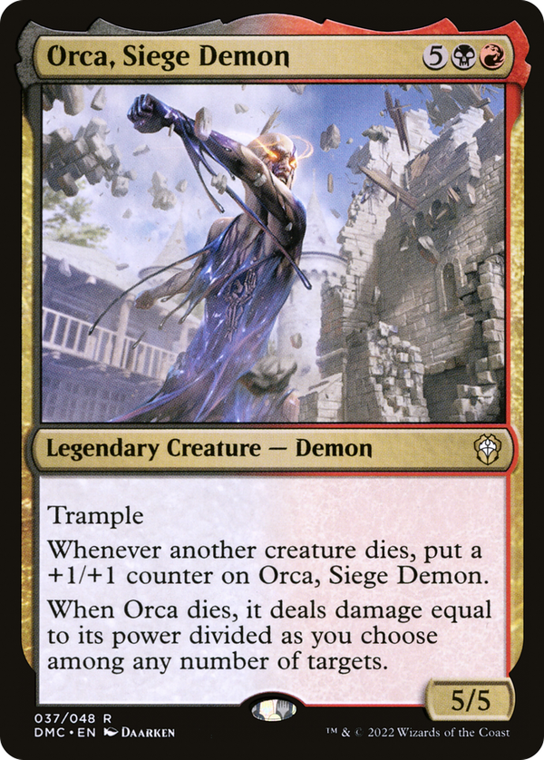 Orca, Siege Demon (dmc)