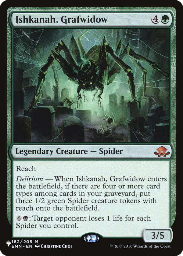 Ishkanah, Grafwidow (plst)