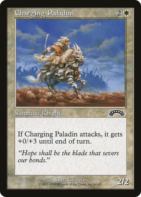Charging Paladin (exo)