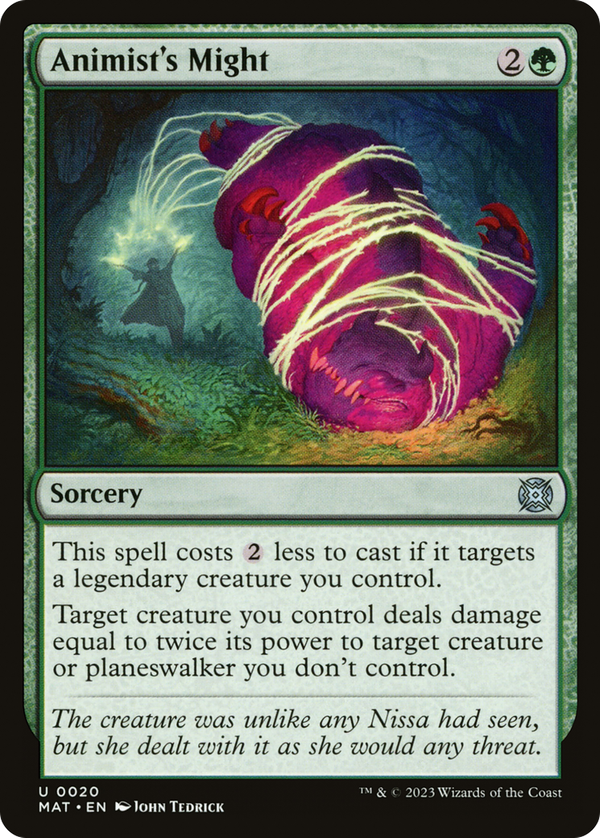 Animist's Might (mat)