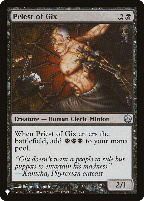 Priest of Gix (plst)