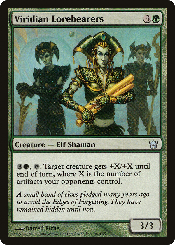 Viridian Lorebearers (5dn)