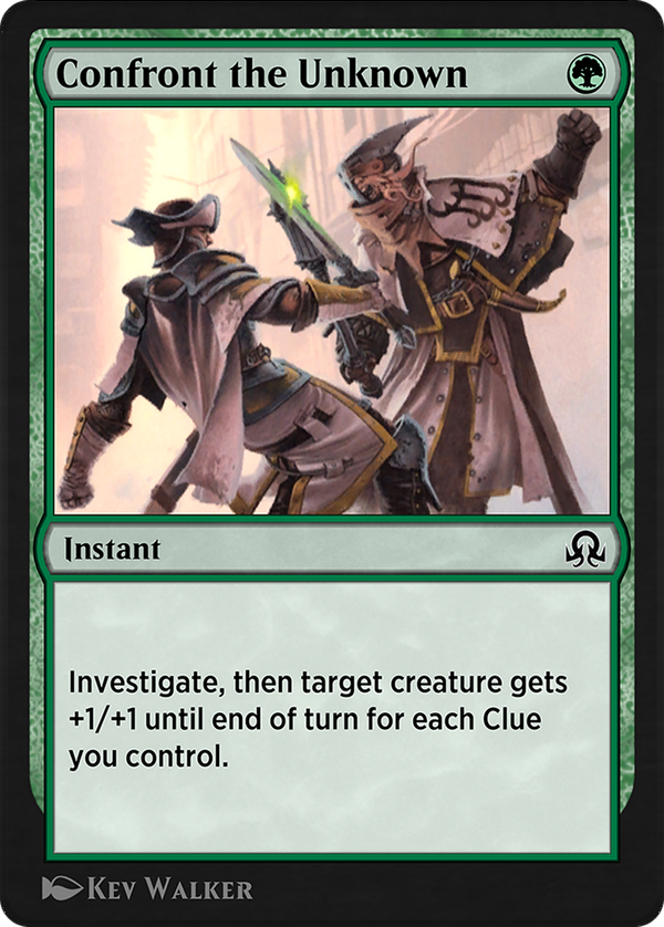 Confront the Unknown (sir)
