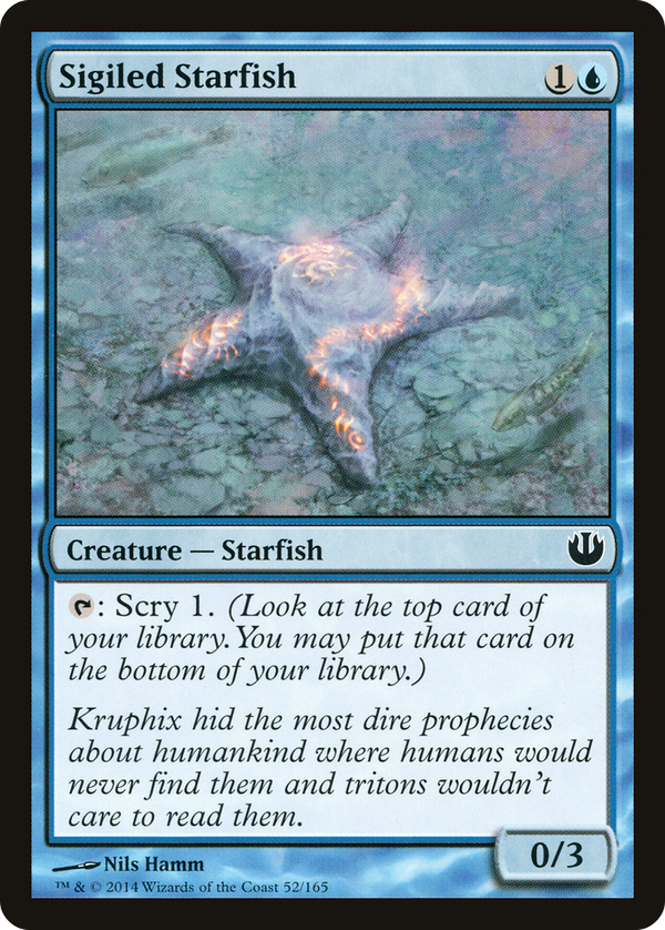 Sigiled Starfish (jou)