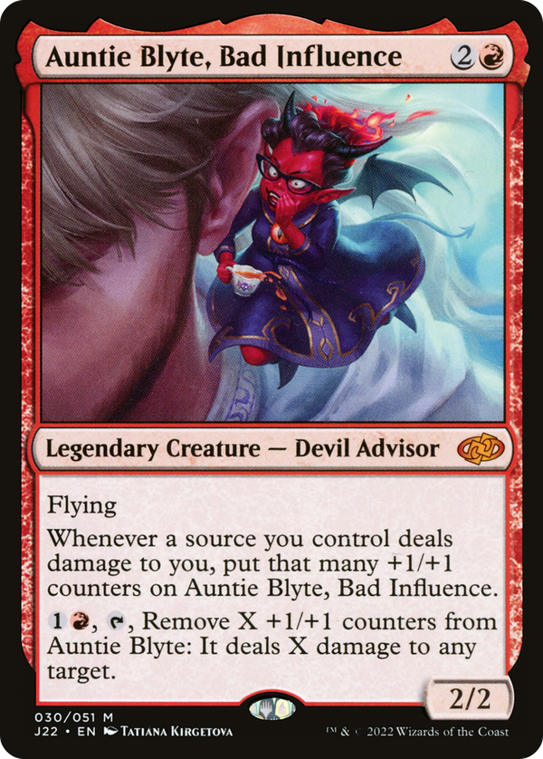 Auntie Blyte, Bad Influence (j22)