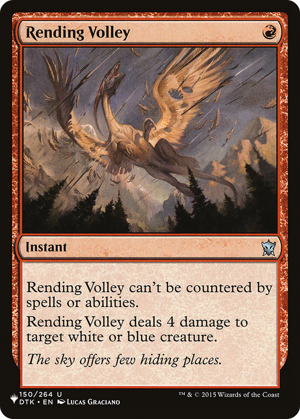 Rending Volley (plst)