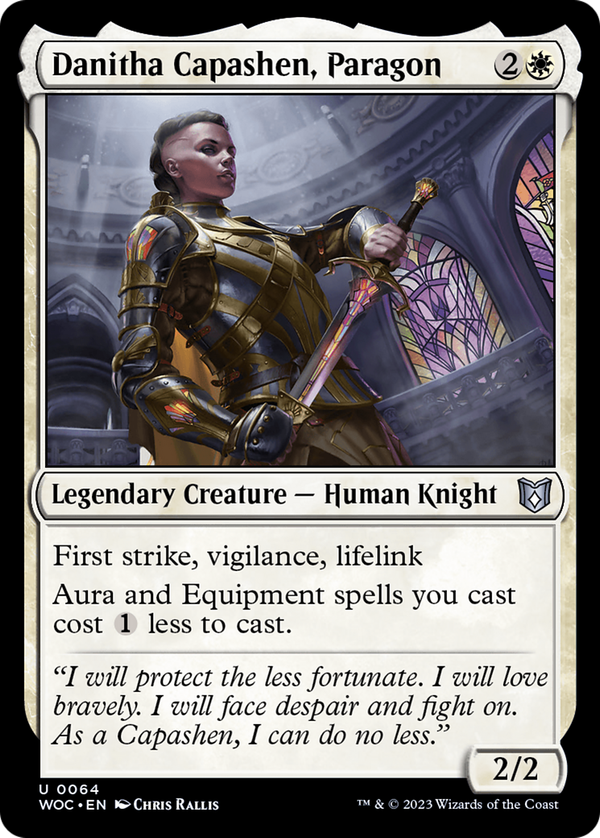 Danitha Capashen, Paragon (woc)