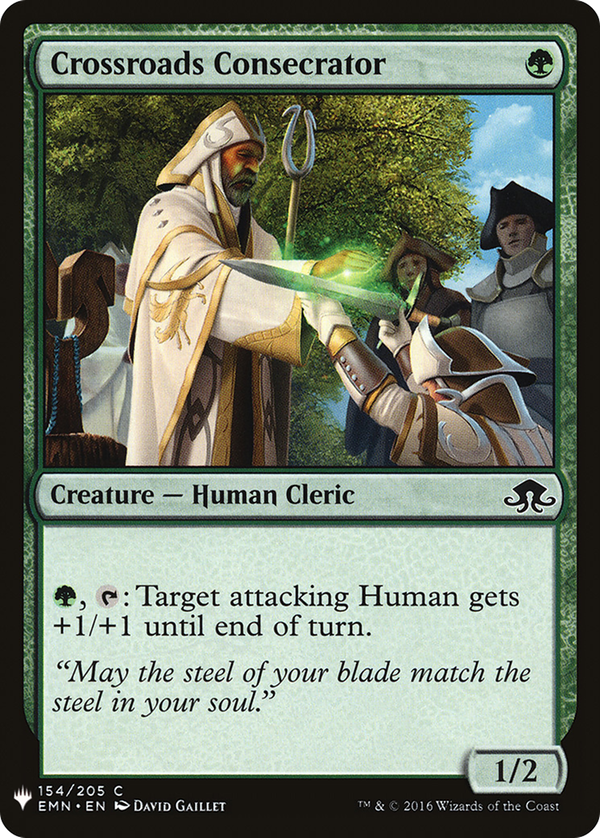 Crossroads Consecrator (plst)