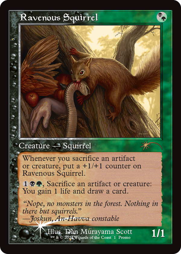 Ravenous Squirrel (pw24)