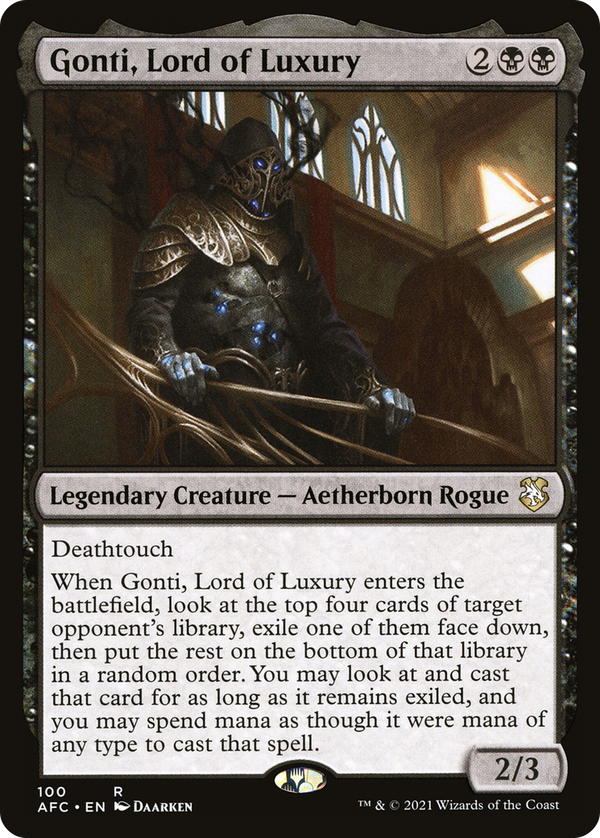 Gonti, Lord of Luxury (afc)