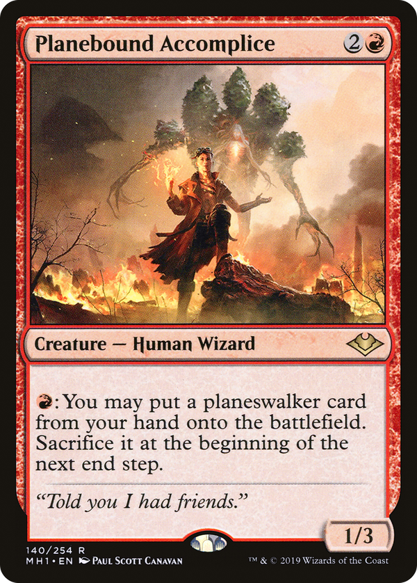 Planebound Accomplice (mh1)