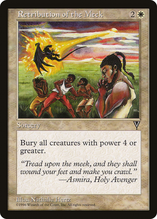 Retribution of the Meek (vis)