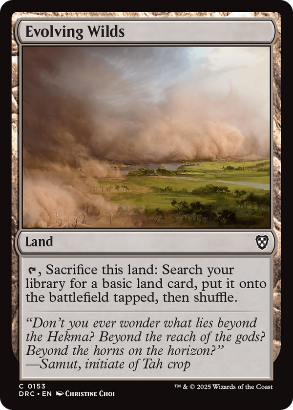 Evolving Wilds (drc)