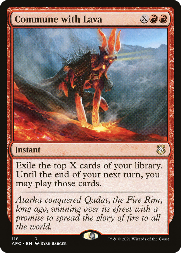 Commune with Lava (afc)