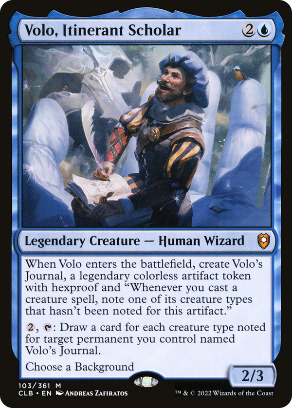 Volo, Itinerant Scholar (clb)