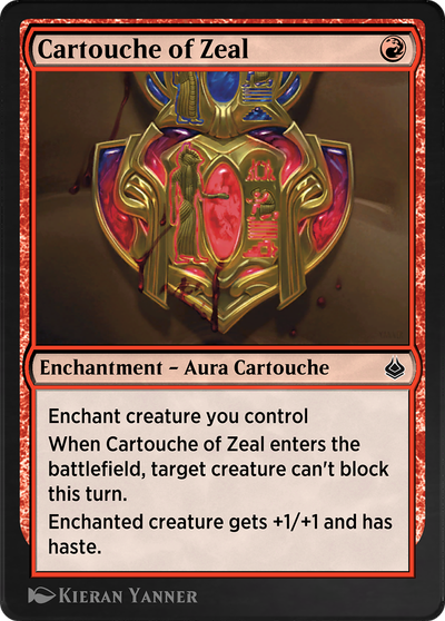 Cartouche of Zeal