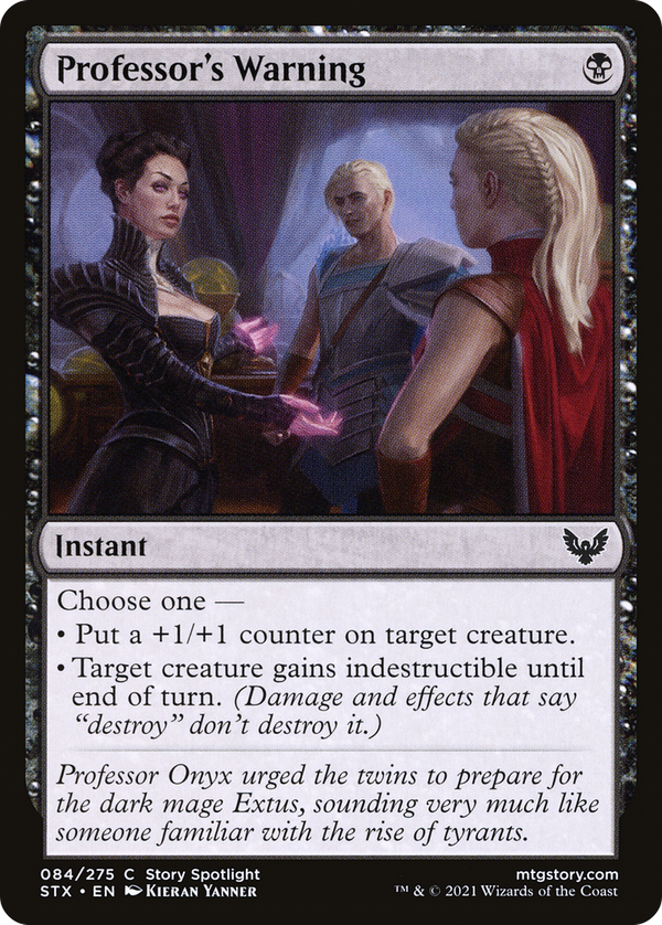Professor's Warning (stx)