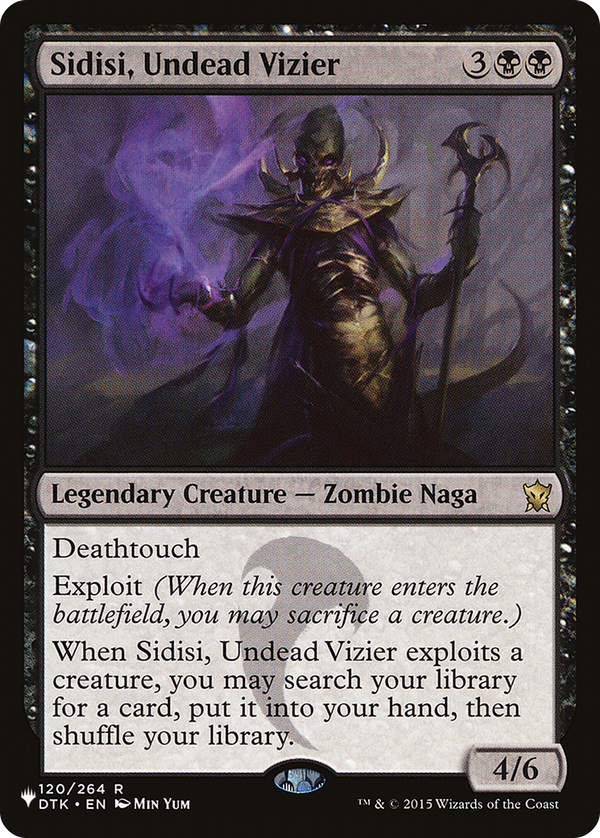 Sidisi, Undead Vizier (plst)