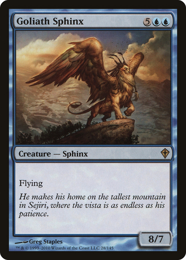 Goliath Sphinx (wwk)