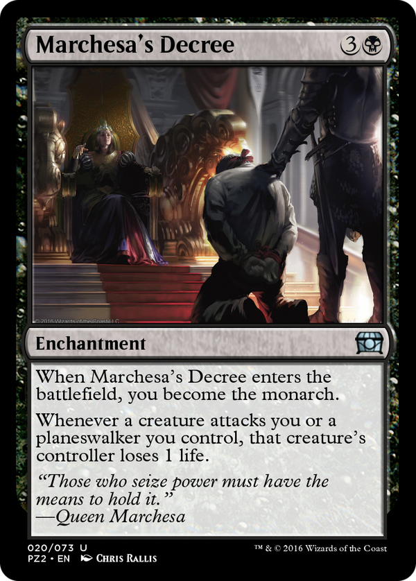 Marchesa's Decree (pz2)