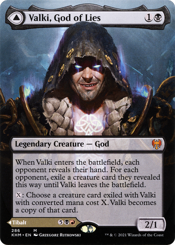 Valki, God of Lies // Tibalt, Cosmic Impostor (khm)