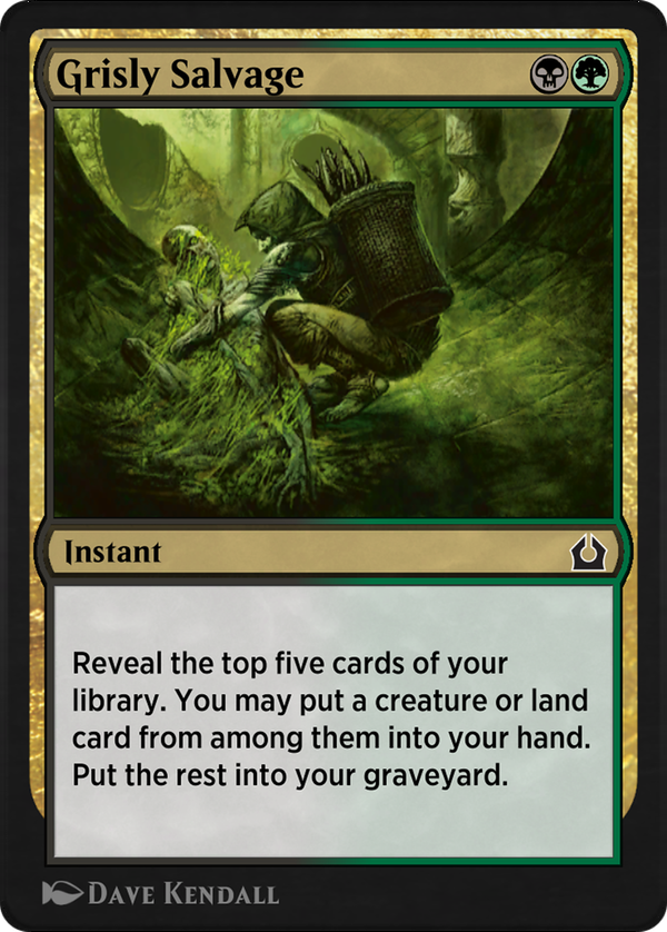 Grisly Salvage (ha5)