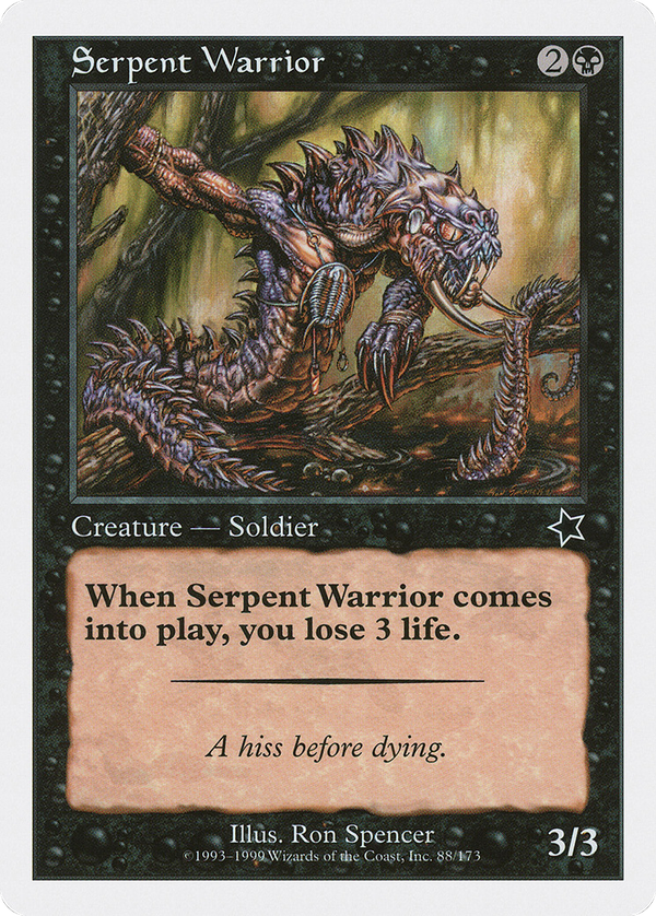 Serpent Warrior (s99)
