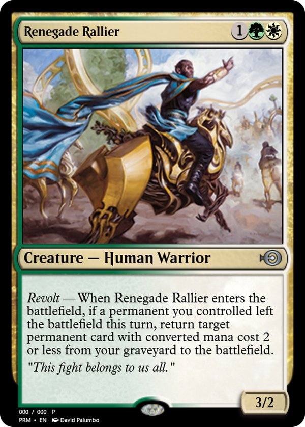 Renegade Rallier (prm)